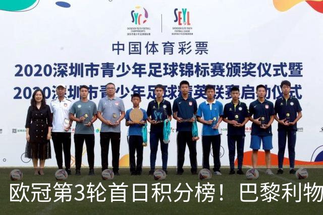 欧冠第3轮首日积分榜！巴黎利物浦三连胜领跑，巴萨遭首败跌至第5